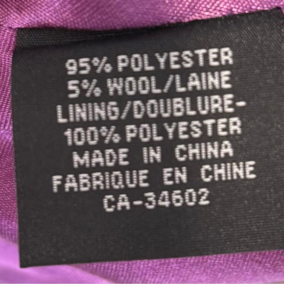 Mario Serrani grey plaid jacket - Picture 8 of 8